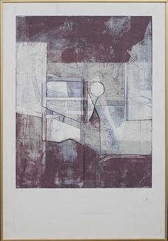 ANDERS ÖSTERLIN, färgserigrafi, signerad och numrerad 114/125.