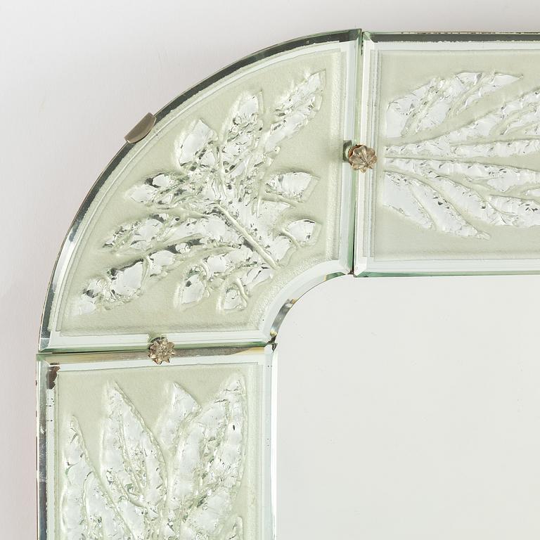 A Swedish Modern mirror, 1940's.