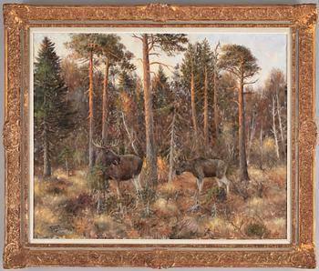 JOHANNES RAVN, olja på duk, sign o dat 1948.