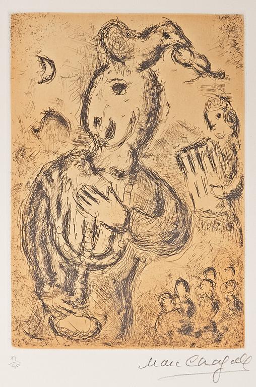 Marc Chagall, Fom: "Psalmes des David".