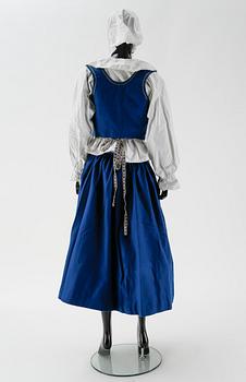 FOLKDRÄKT, Sverige, troligen 1985.