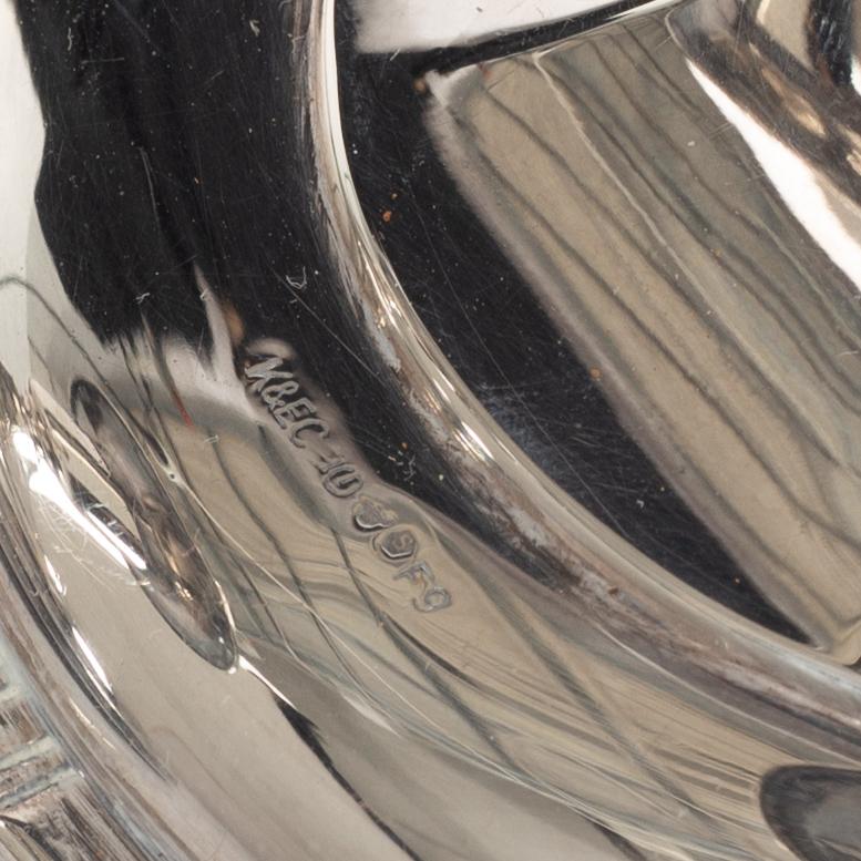 Candelabra, 2 pairs, K&EC/Ceson, Gothenburg, 1956-78.