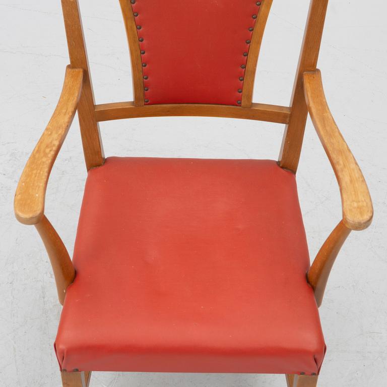 Josef Frank, a model B2163 armchair, Svenskt Tenn.