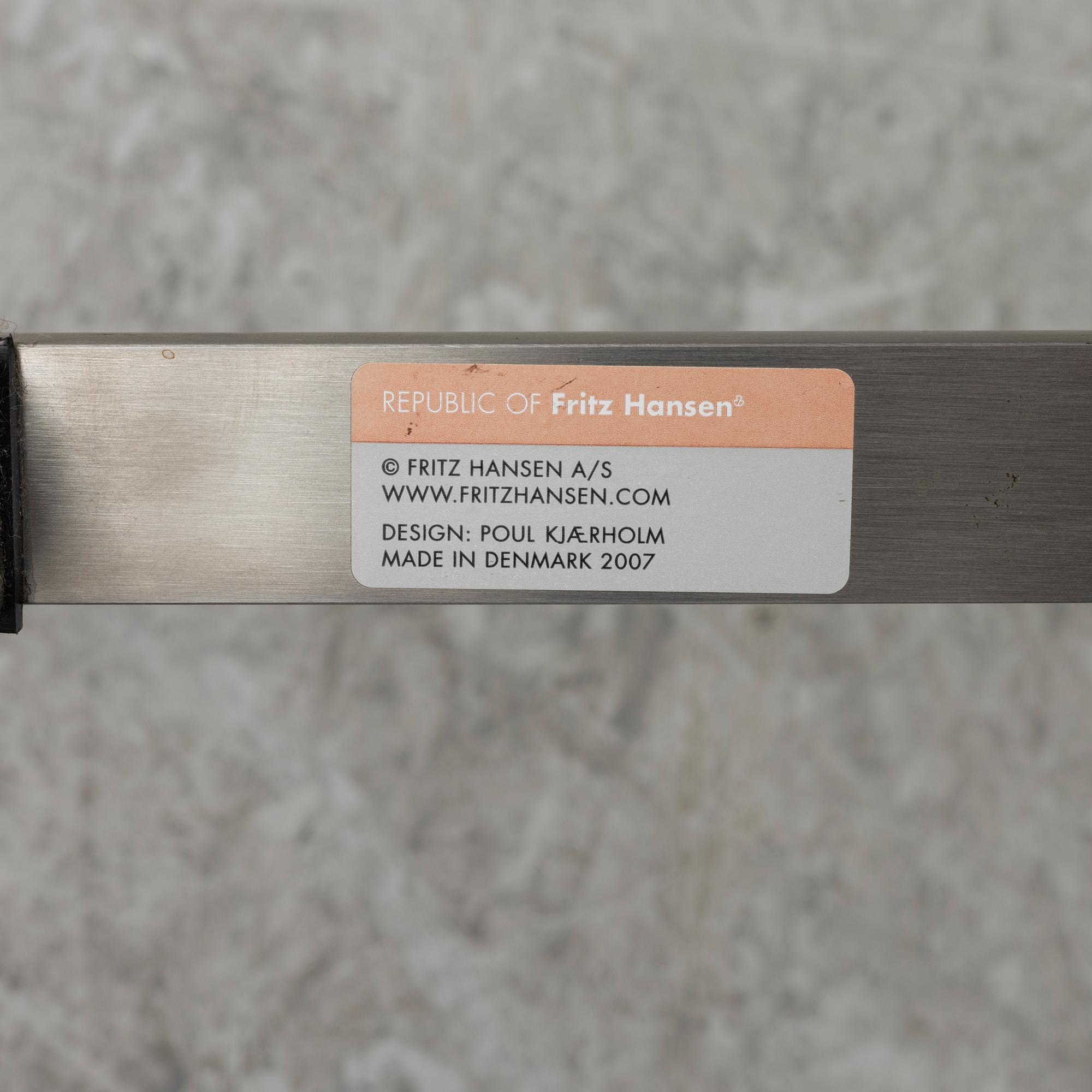 Poul Kjaerholm, Bord, "PK-61", Fritz Hansen, Danmark, 2007.