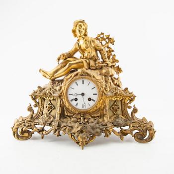 Table pendulum New Rococo mid/second half of the 19th century.