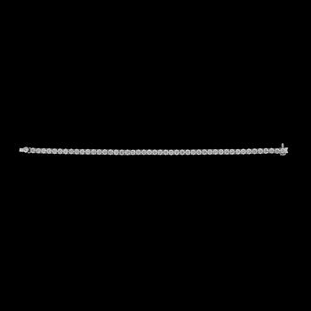 1134. ARMBAND med briljantslipade diamanter totalt ca 9.46 ct. Kvalitet ca H/VS.