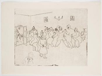 MARC CHAGALL, 71 st etsningar ur upplagan om 285 exemplar på Arches/MBM/J. Perrigot-papper, 1923-1948.