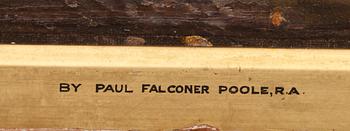 PAUL FALCONER POOLE, tillskriven,  olja på duk.