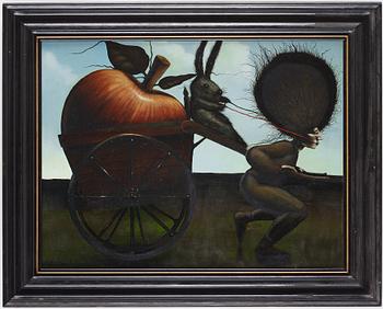 KARL JOHAN LILLIESKÖLD, olja på duk, signerad och daterad 1977.