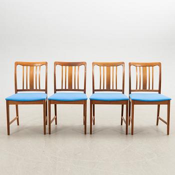 Stolar, 4 st, AB Linde Nilsson Lammhult, 1960/70-tal.