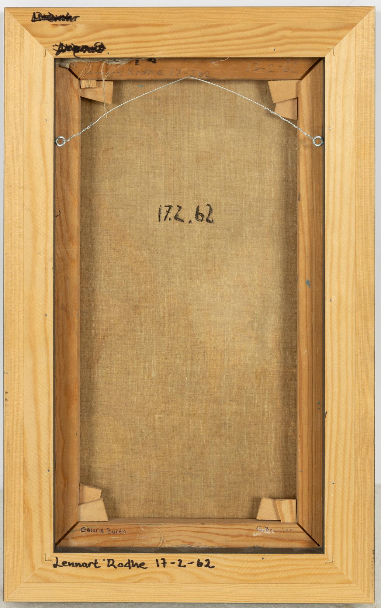 Lennart Rodhe, Utan titel.