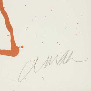 Arman, färglitografi, signerad 242/300.