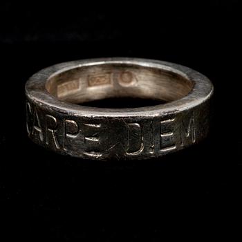 RING, silver 925, design Efva Attling, Stockholm.