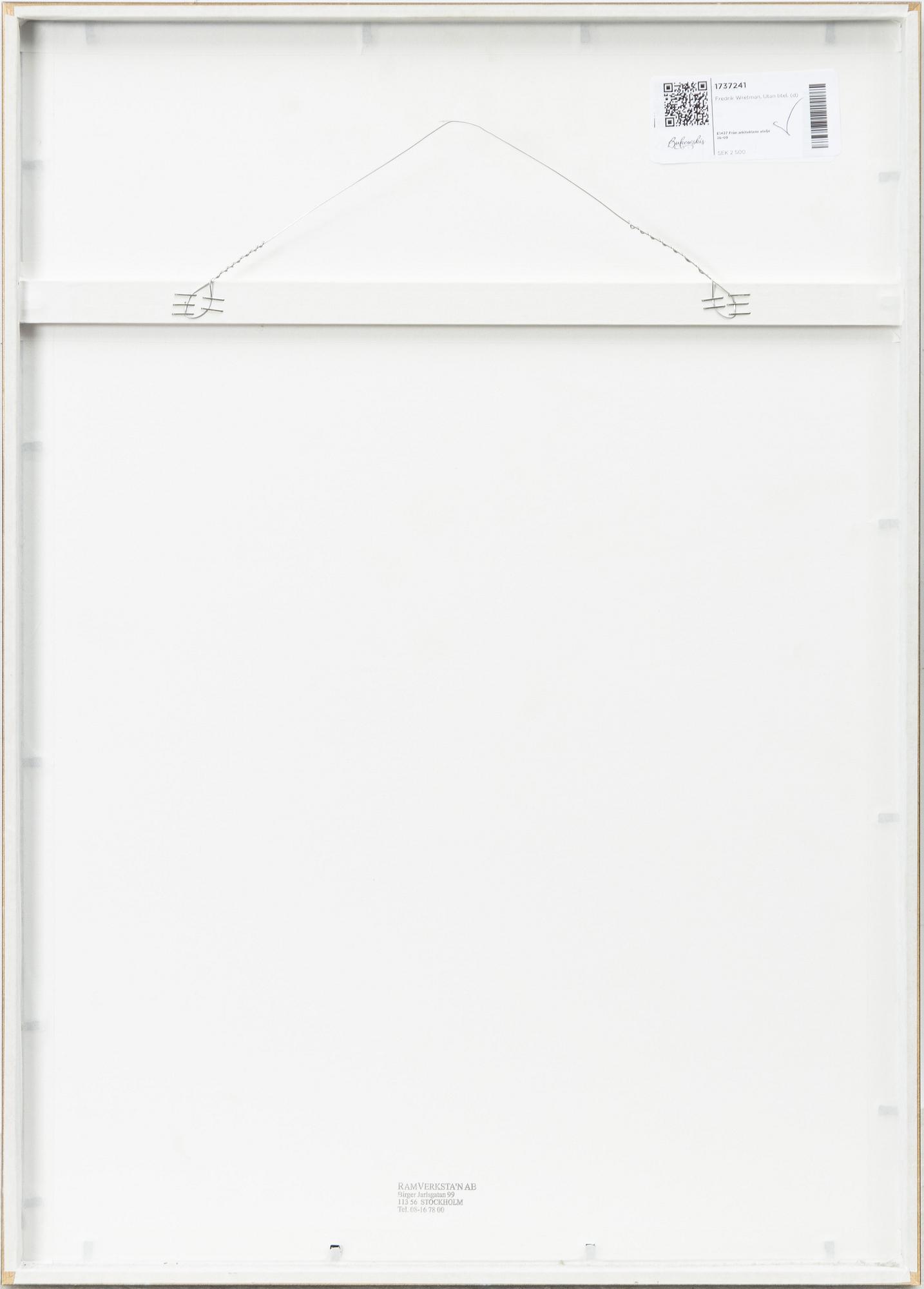 Fredrik Wretman, Untitled.