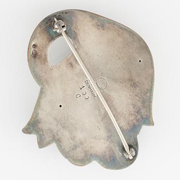 Brosch sterlingsilver, Georg Jensen.