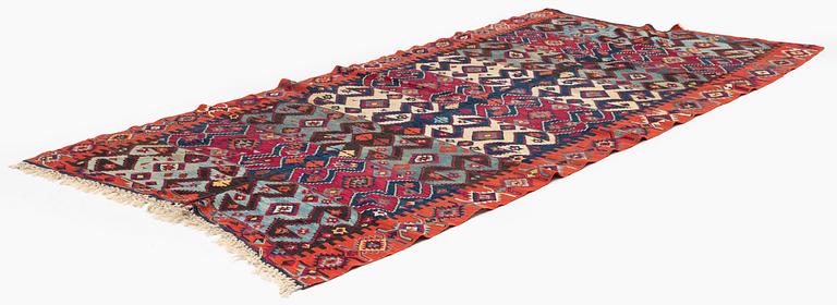 An antique Van kilim, Eastern Anatolia, c. 328 x 167 cm.