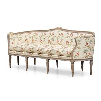 A gustavian sofa.