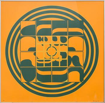 BECK & JUNG, a 1974 signed and numbered screen print.