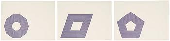 326. Frank Stella, "Purple Series" (3).