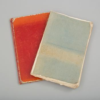 BÖCKER, två volymer med anknytning till Franska revolutionen (innehåller bl. a. ett porträtt av Bernadotte).