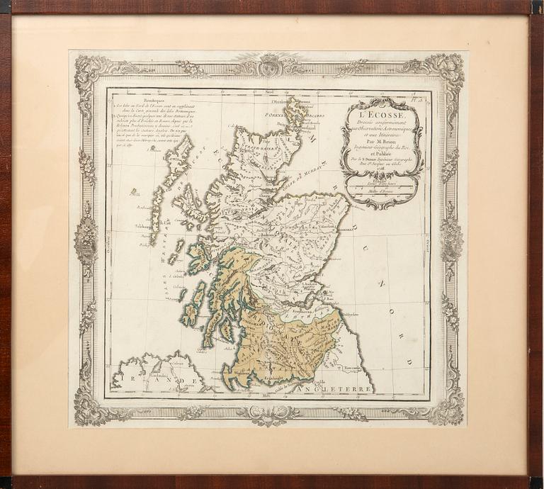 Maps of Europe, 8 pcs., 18th century, France.