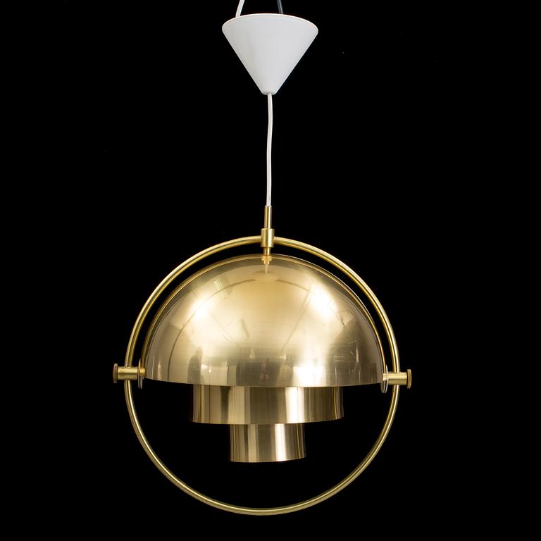 LOUIS WEISSDORF, taklampa, "Multi-lite", Lyfa.