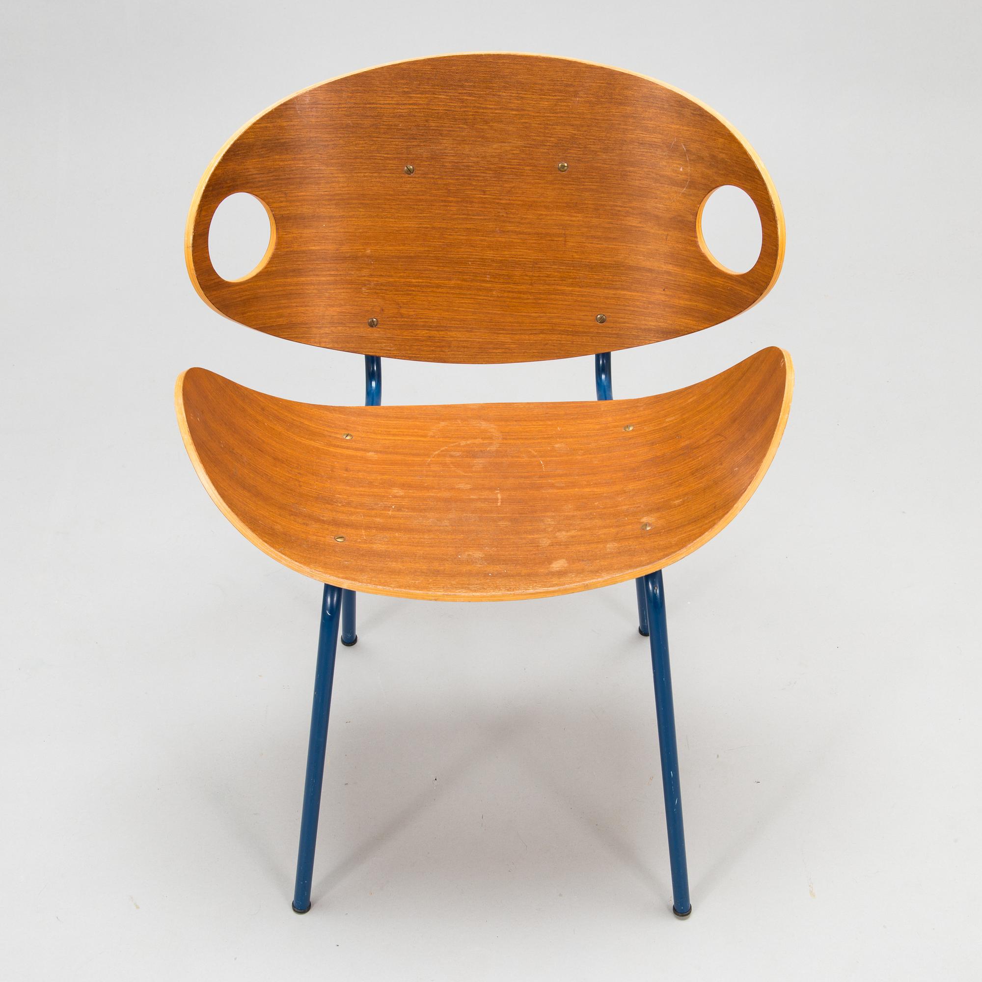 A 1950's chair by Olof Kettunen for J. Merivaara.