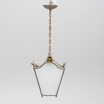 Harald Notini, pendant lamp, model no. 6297, Arvid Böhlmarks Lampfabrik, Swedish Grace 1920s-30s.