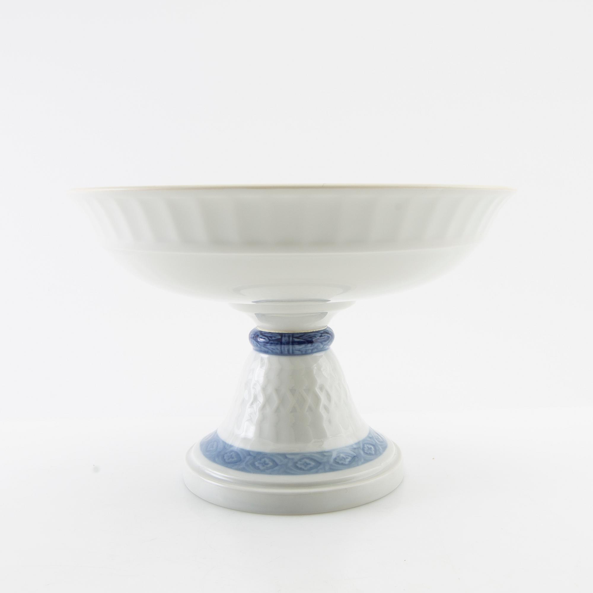 Arnold Krog, servis ca 28 dlr "Blå vifte", Royal Copenhagen, Danmark porslin.