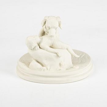 A biscuit porcelain figurine, Gustafsberg, 1921.