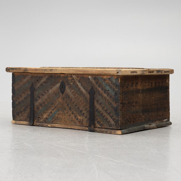 A chest, dated 1852.