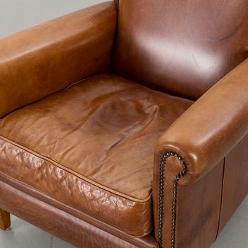 FÅTÖLJ, engelsk stil, 1900-talets slut.