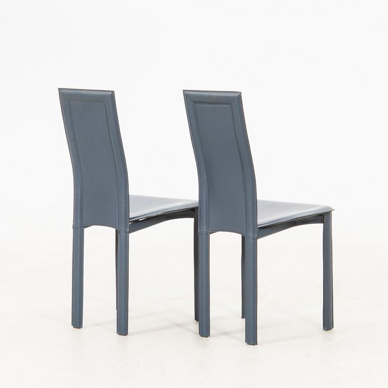 Giorgio Cattelan, chairs, 6 pieces, Italy, 1980s.