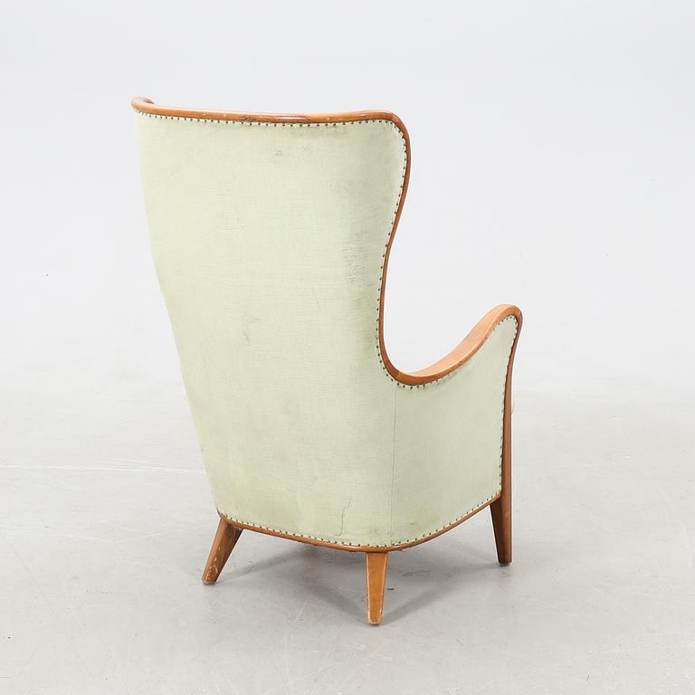 Axel Larsson, armchair, Swedish Modern, for Hotel Baltic, Svenska Möbelfabrikerna Bodafors 1954.