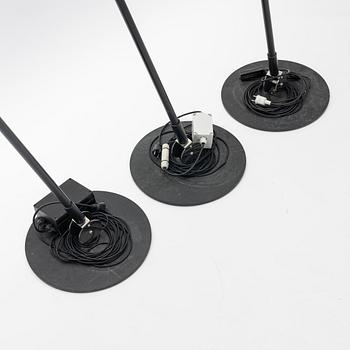 A set of three floor/outdoor lights, Davide Groppi, 21st Century.