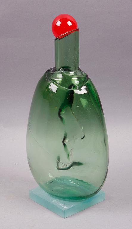 SKULPTUR, glas. Göran Wärff, Ramnäs Glashytta, sign. Säljs till förmån för Clowner utan Gränser.