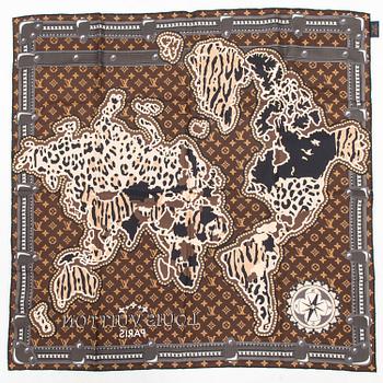 Louis Vuitton, "LV World Square, scarf.