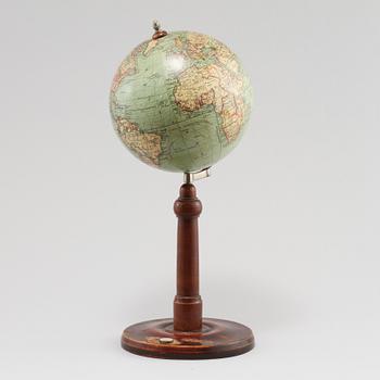 JORDGLOB, D:r H Fischer, Wagner & Debes Leipzig, 1900-talets första hälft.