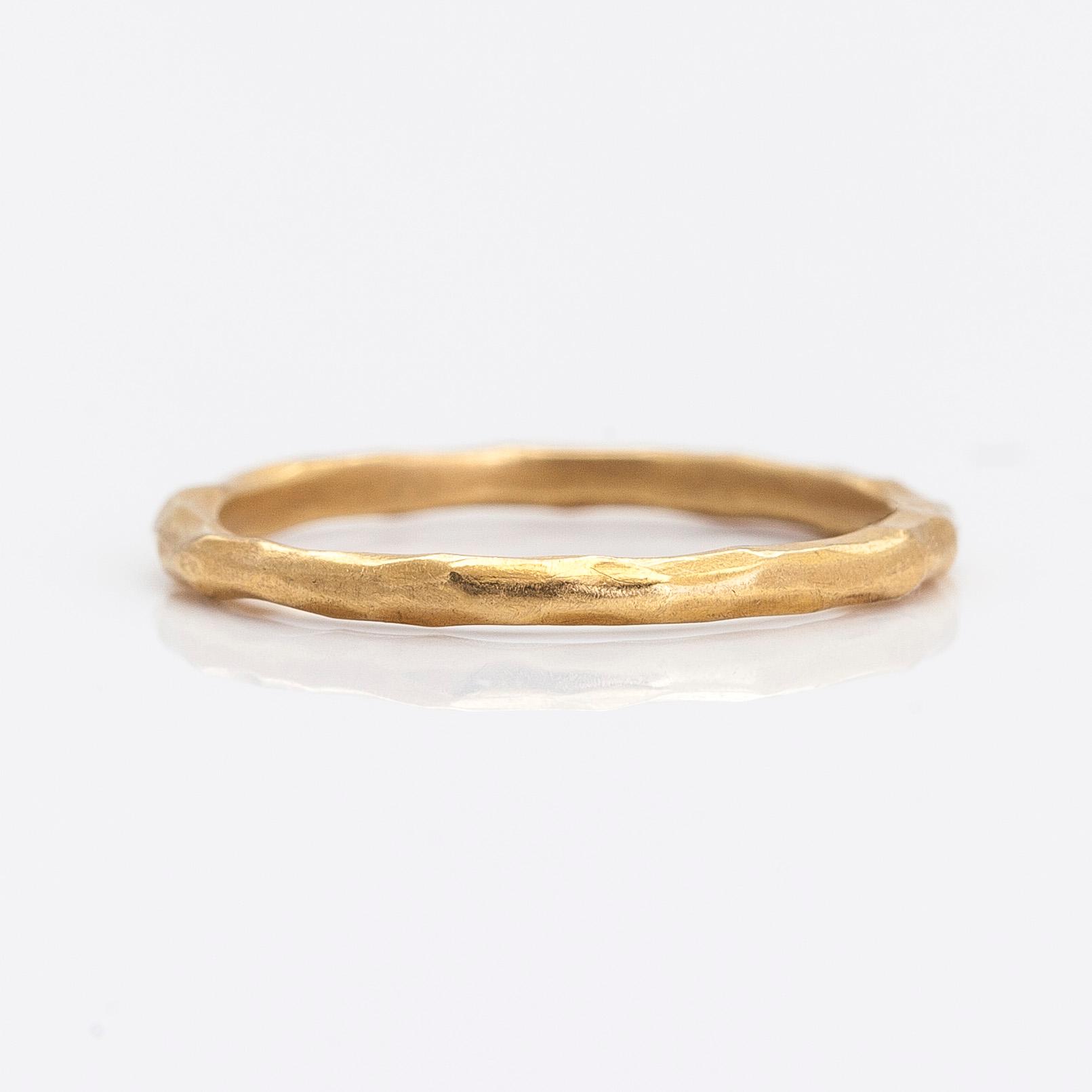 Tiffany & Co, Paloma Picasso, ring, "Hammered Ring", 18K guld.
