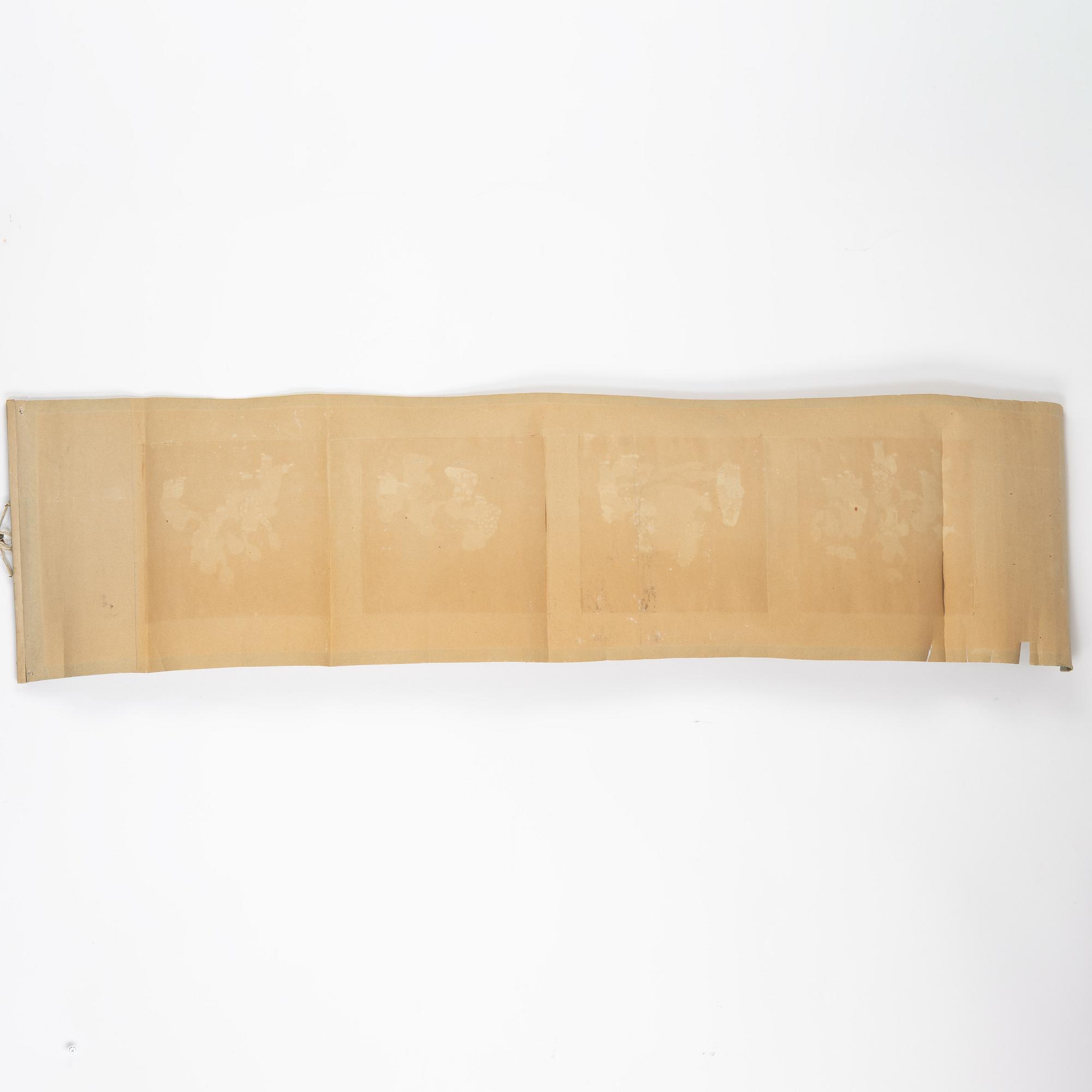 A painting of 'boys' at play by anonymous artist, late Qing dynasty.