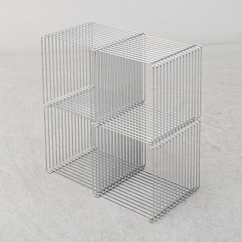 Four 'Wire cubes' by Verner Panton, Fritz Hansen.
