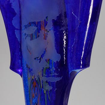 Kjell Engman, skulptur, unik, signerad. Kosta Boda.