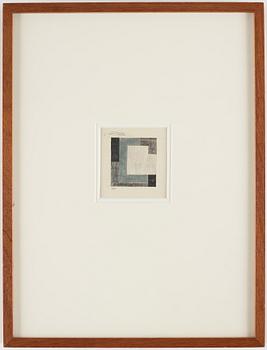 OTTO G CARLSUND, chalk and pencil, signed, executed in 1945.