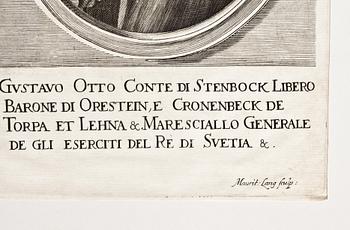 GRAFISKA BLAD, 11 stycken, 1700/1800-tal.