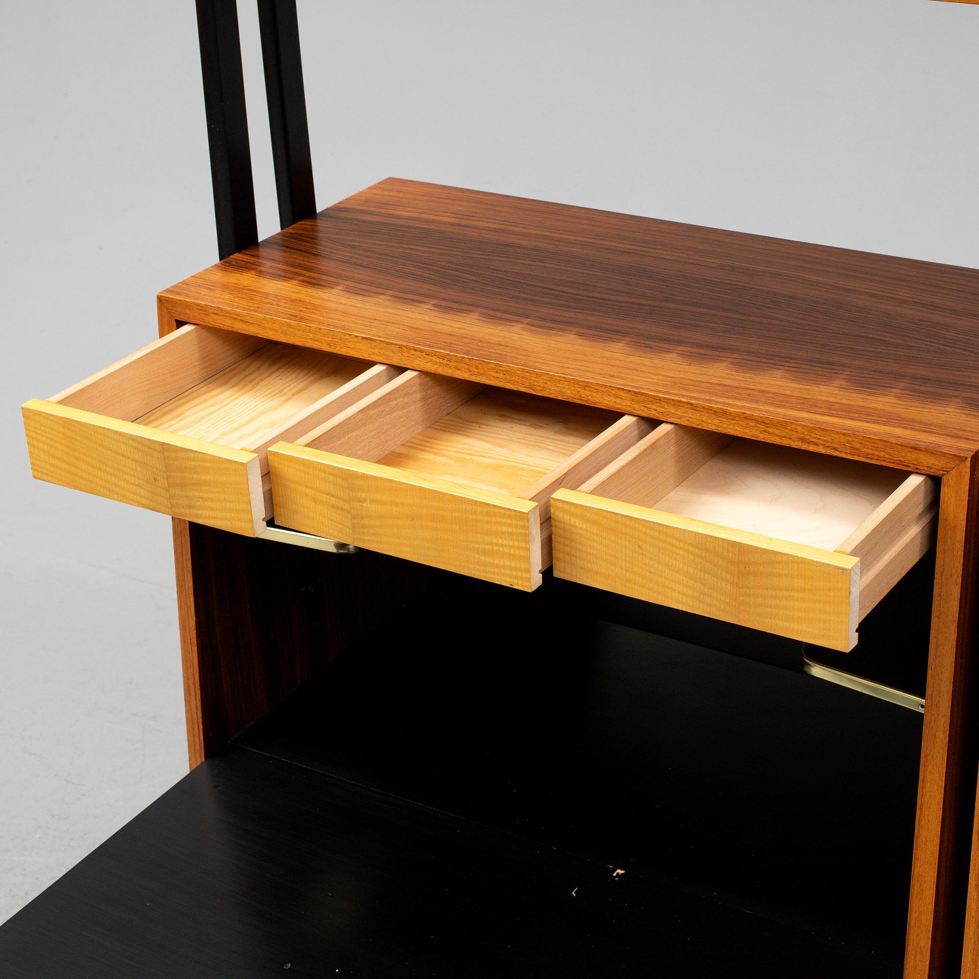 A 1950s-60s bookshelf.
