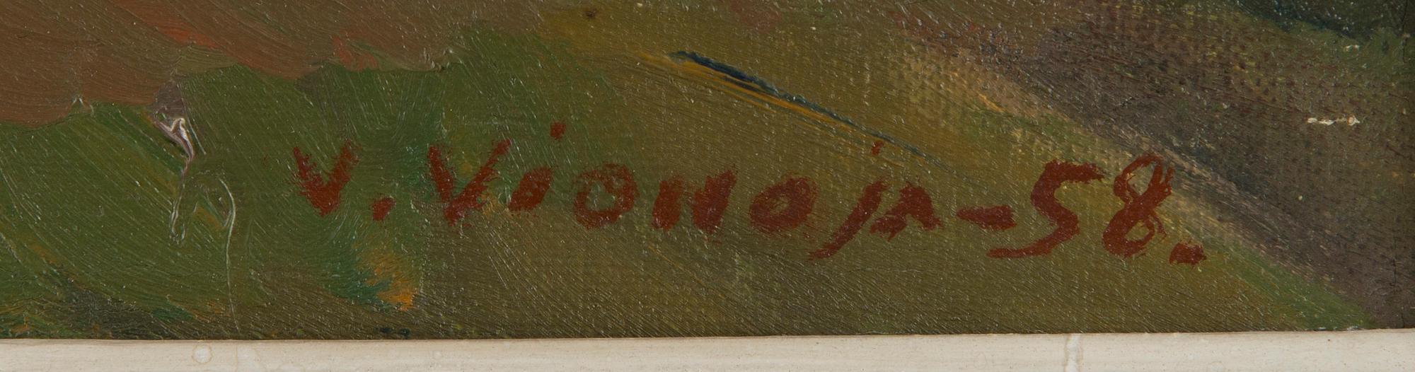 Veikko Vionoja, Farm view.