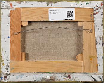 MATS MÅNSSON, olja på duk, signerad.