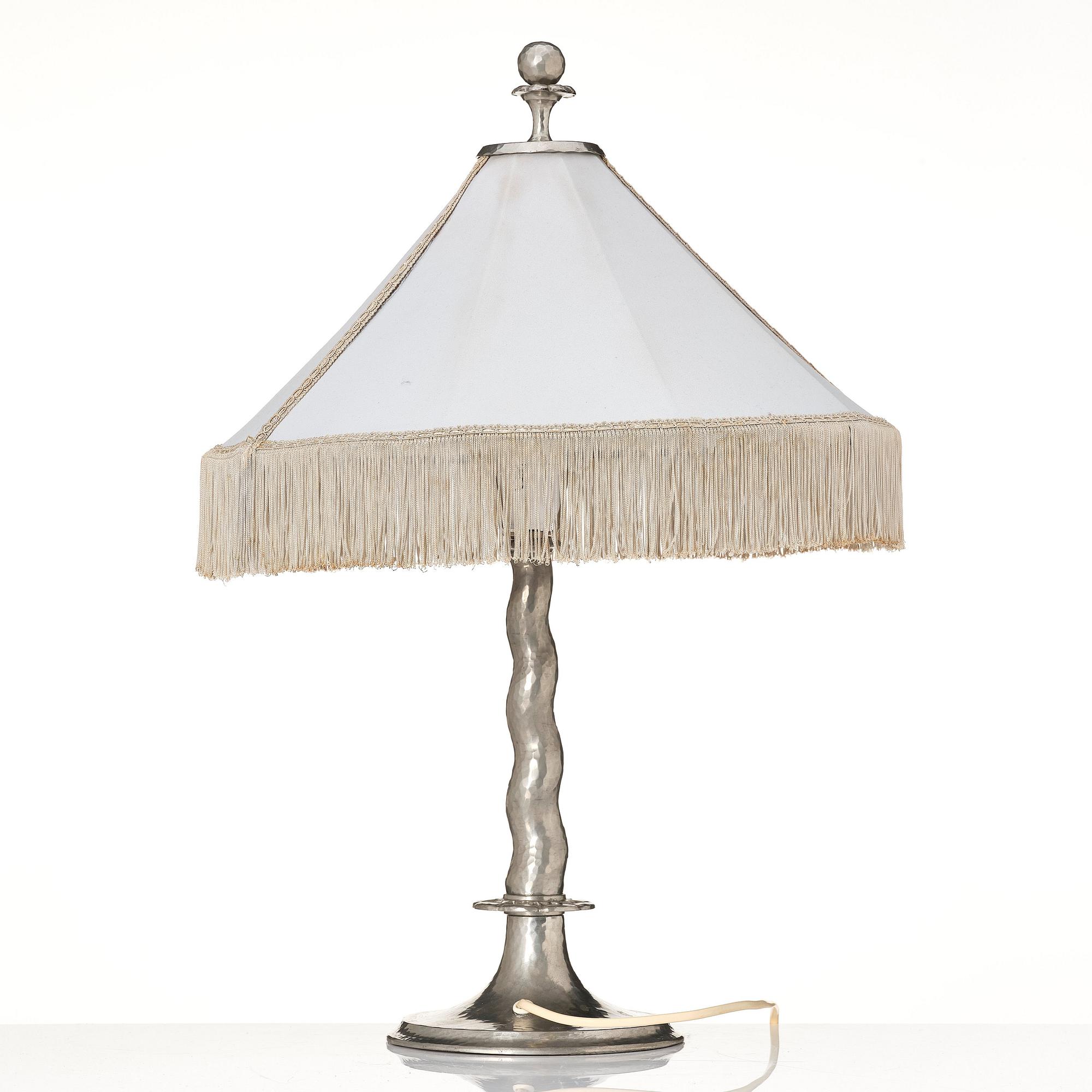 Harald Notini, a table lamp, model "6891", Arvid Böhlmarks Lampfabrik, 1920s.