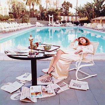 284. Terry O'Neill, "Faye Dunaway, Hollywood, 1977".