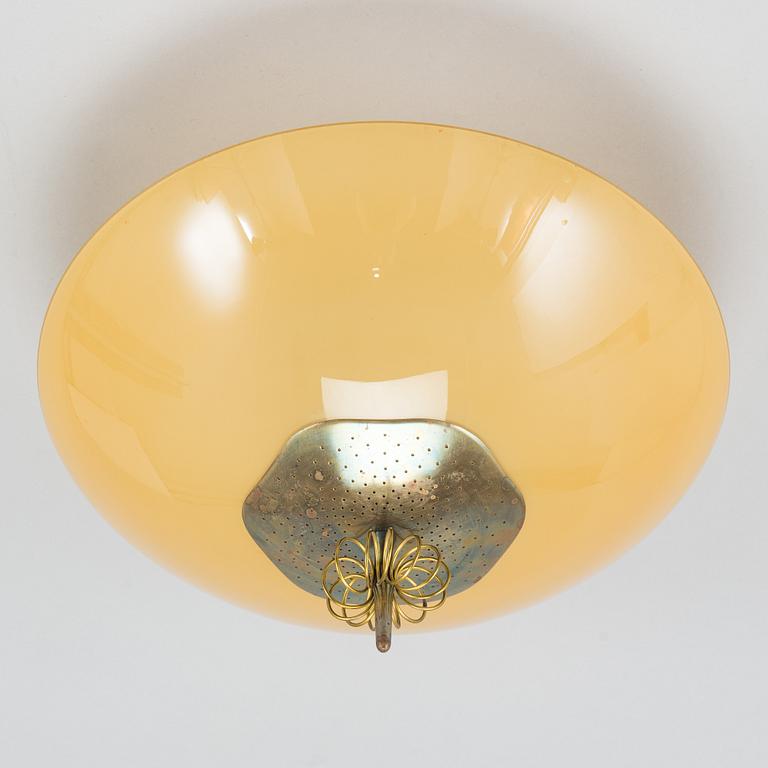 Paavo Tynell, Ceiling lamp for Taito. Made to order 1950.